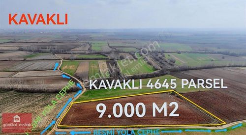 Kırklareli Kavaklı Bağlık Sırtı Satılık 9000m² Dönümü 250 Bin Tl