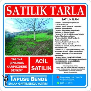 Arsa-Tarla