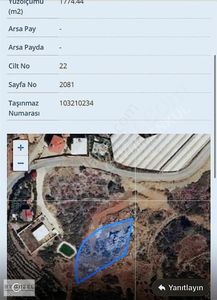 Arsa-Turizm İmarlı