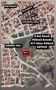 Lozanevler Arkası 5 Kat İmarlı Arsa