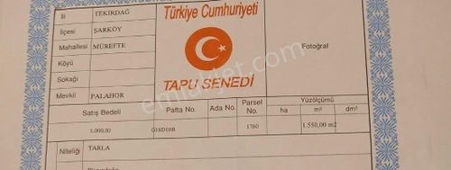 Arsa-Konut İmarlı