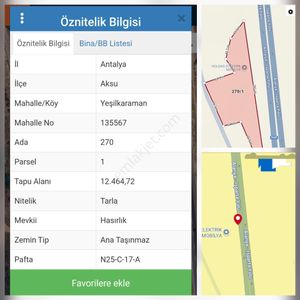 Arsa-Özel Kullanım
