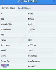 Arsa-Tarla