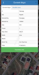 Arsa-Konut İmarlı