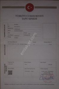 Arsa-Tarla