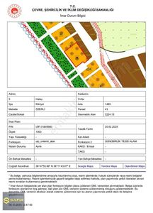 Arsa-Turizm İmarlı
