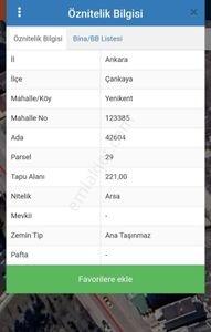 Arsa-Konut İmarlı