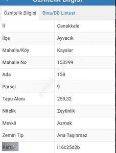 Arsa-Zeytinlik