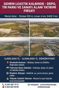 Arsa-Sanayi İmarlı