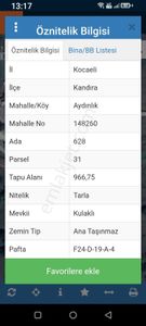 Arsa-Konut İmarlı