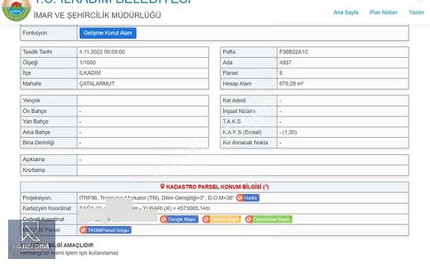 Arsa-Ticari İmarlı
