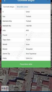 Arsa-Sanayi İmarlı