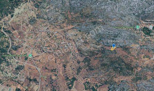 Akseki Süleymaniye'de Satılık 2400m2 Tarla