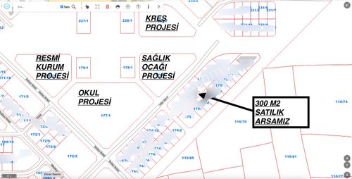 Satılık Arsa- Kreş Sağlık Ocağı Ve Okul Projesine Sıfır Noktada