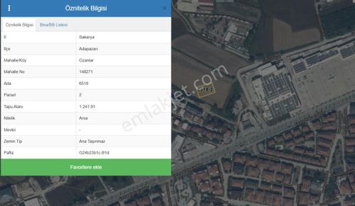 Arsa-Ticari İmarlı