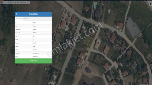 Yalova Kadıköyde Yeşillikler İçinde 2 Kat İmarlı Arsa