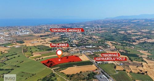 Tekirdağ Merkez'de 400m² İmarlı Arsa,araç Takasına Uygun