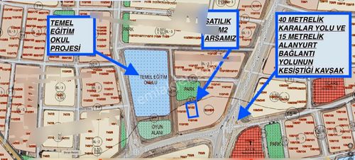 Sinan Emlaktan Okul Projesine Sıfır Noktada Kupon Arsa