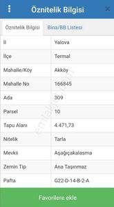 Akköy'de 10 Dönüm Arsa