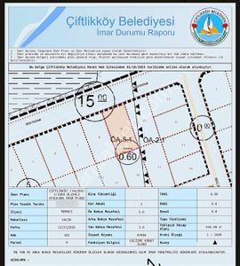 Çiftlikköy 500 Evler 416 M2 Satılık Arsa