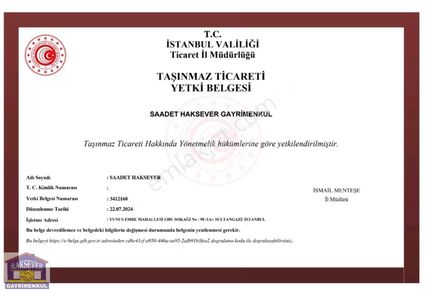 Haksever'de Gazi Mah'de Merkezi 110m2 Bahçe Katı Satılık