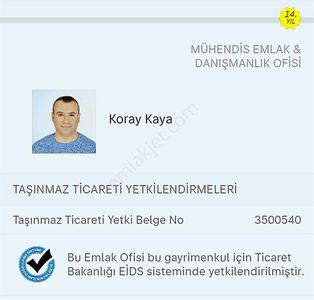 Mühendis Emlak'ta Karabağlar Barış Mah. 113 M2 Köşe Arsa Satılık