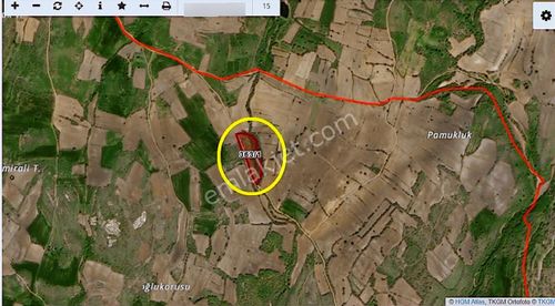 Kırklareli Merkez Üsküp Gündoğdu'da Atadan Miras Vasfı Tarla