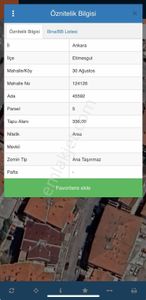 Etimesgut Alsancak Mah.336 Tek Tapu Fırsat Arsa...