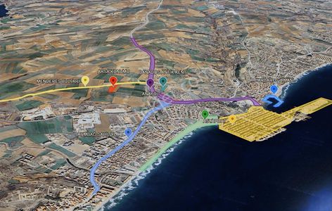 Barbaros Mahallesinde Satılık Deniz Manzaralı 10.750 M2 Arsa