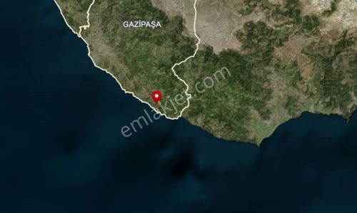 Gazipaşa, Zeytinada'da, Satılık 12.7 Dönüm Tarla