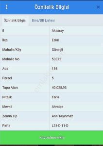 Çağlak Gayrimenkul Den Satılık Tarlalar