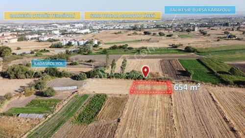 Balıkesir Karesi Paşaalanı Mah.demirdağ Emlak Tan Satılık Arsa