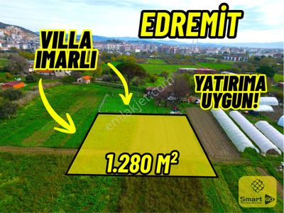 |edremit| Villalar Bölgesinde Plaja 10 Dakika İmarlı Arsa!