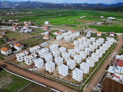 Antalya Döşemealtı Bademağacı Satılık Sıfır 2+1 İkiz Villa