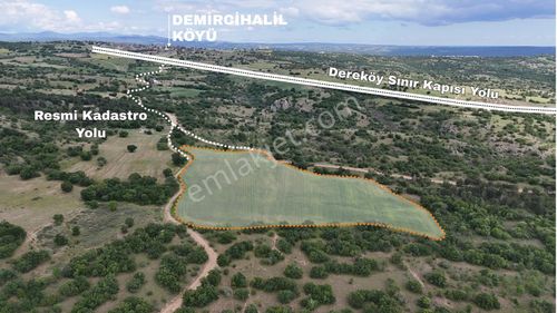 Kırklareli Merkez Demircihalil Köyü'nde Satılık Tarla