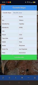 Burdur Tefenni Yaylaköyde 439 M² Satılık Tarla