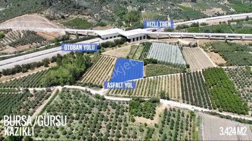 Dialog Yıldız/ Gürsu Kazıklı Köyü 2 Parsel Fırsat Satılık