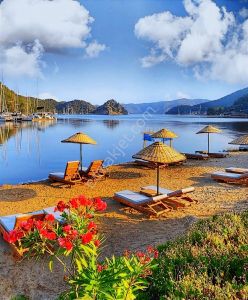 Marmaris Orhaniye'de Denize Sıfır Kiralık Arazi