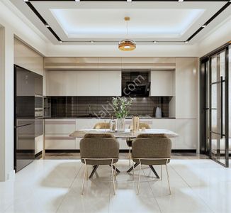 Evbul'dan İnci Koleji Yanında Havuzlu Saunalı Sitede 3.5+1 Daire