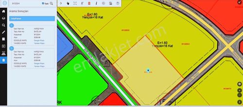 Turyap'tan Bağlum Mah Karşıkaya 402 M2 16 Kat İmarlı Arsa