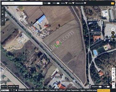 Bilecik -bozüyük- Çarşı Ada 267 3761 M2 Yatırımlık Arsa