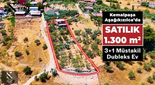 Kemalpaşa Aşağıkızılca Satılık Bahçeli Müstakil Ev