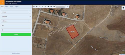 Turyap'tan Pursaklar Altınova Mah 643 M2 İmarlı Arsa 8 Kat İmar