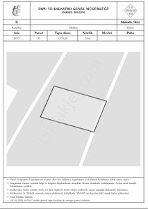 Neşet Ertaş Kültür Merkezi Yanında 1975.m2. Arsada 309.m2.hisse.