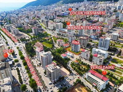 Yeni Rota'dan Harika Konumda, Manzaralı 4+1 Satılık Daire.