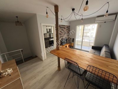 Görüklede 2+1 Full Eşyalı Ayrı Mutfaklı Bahçeli Dubleks Daire