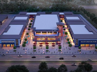 Modern Bedesten Konseptiyle Hom Story'de 54 M² Köşe Dükkan