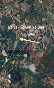 Balya Emlaktan Ören Mahallesinde Tarla 8.350 M 2