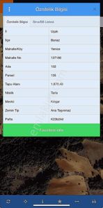 Uşak Banaz Yenice 1.870 M2 Tek Tapu Mülk