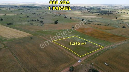 Konya / Akören / Tülce 3.330 M² Müstakil Tapulu Tarla